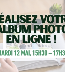 R&eacute;alisez votre album photo en ligne avec l&rsquo;aide d&rsquo;un conseiller num&eacute;rique