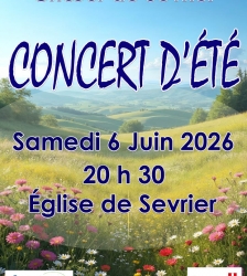 Concert d'&eacute;t&eacute; &agrave; Sevrier