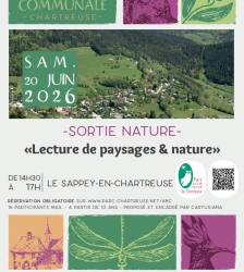 Lecture de paysage & nature