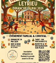 Tournoi de p&eacute;tanque de l'USEP de Leyrieu