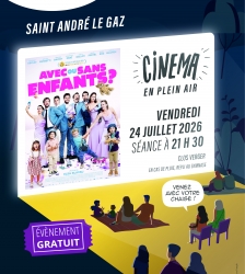 Cin&eacute;ma en plein air - Avec ou sans enfants ?