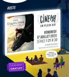 Cin&eacute;ma en plein air - Dragons