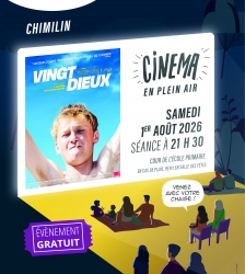 Cin&eacute;ma en plein air - Vingt dieux