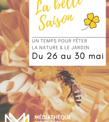 La belle saison de la m&eacute;diath&egrave;que de Morestel : Exposition sauvons les abeilles