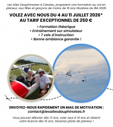 Stage planeur