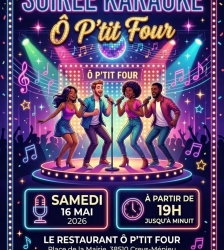Soir&eacute;e karaok&eacute; au restaurant &Ocirc; p'tit four