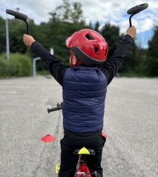 Apprendre &agrave; rouler sans roulettes