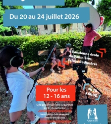 Stage cin&eacute;ma pour  les 12 - 16 ans