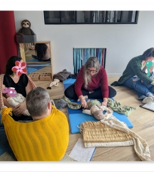 S&eacute;ance D&eacute;couverte Rebozo Parents-enfants