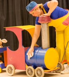 Le petit train des doudous perdus - Cie Carlota Tralala