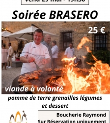 Soir&eacute;e brasero &agrave; la brasserie des Ursulines