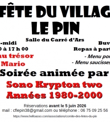 F&ecirc;te du village - Le Pin