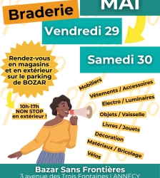 Grand d&eacute;stockage solidaire mensuel