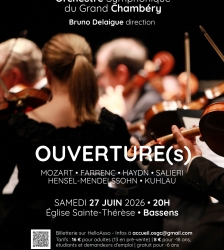 Concert d'orchestre de chambre ! Ouverture(s)