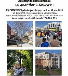 Exposition photographique: "Saint Hubert, au coeur de L'Isle d'Abeau, un quartier &agrave; d&eacute;couvrir !"