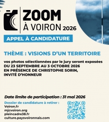 Zoom à Voiron 2026 : Appel à candidature
