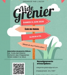 Vide grenier de l'Ascep des Glaisins