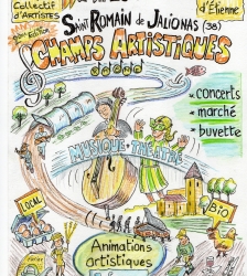 Festival Champs artistiques - 2e &eacute;dition : balade artistique du Manoir du Peillard au site gallo-romain