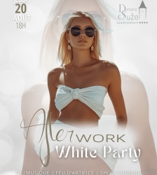 Afterwork white party au Domaine de Suzel