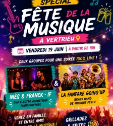 Afterwork sp&eacute;cial "F&ecirc;te de la musique" &agrave; Vertrieu