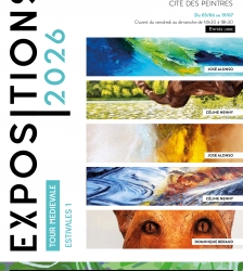 Exposition &agrave; la Tour M&eacute;di&eacute;vale : Les Estivales 1
