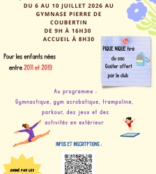 Stage multi activit&eacute;s
