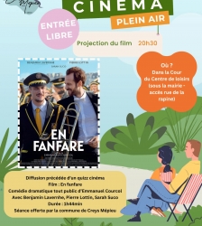 S&eacute;ance cin&eacute;ma en plein air &agrave; Creys-M&eacute;pieu : En fanfare