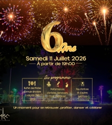 Le restaurant The Lake fête ses 6 ans avec vous !