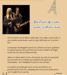 F&ecirc;te nationale au restaurant The Lake
