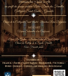 Concert de musique sacr&eacute;e