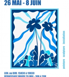 Exposition de peinture, sculpture et installation
