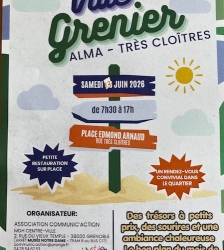 Vide grenier Alma Tr&egrave;s-Clo&icirc;tre