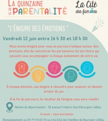 &ldquo;L&rsquo;&eacute;nigme des &eacute;motions&rdquo;