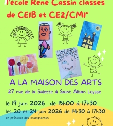 Les petits artistes de l'Ecole Ren&eacute;e Cassin