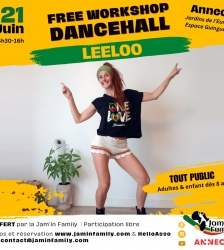 Workshop Dancehall avec Leeloo&nbsp;