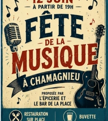 F&ecirc;te de la musique &agrave; Chamagnieu