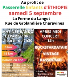 Rando solidaire et concert