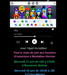 Viens &agrave; la biblioth&egrave;que cr&eacute;er ta musique &agrave; Montalieu-Vercieu