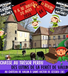Chasse au tr&eacute;sor perdu des Lutins de la For&ecirc;t Magique du Ch&acirc;teau de Vallin