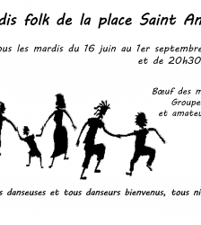 Mardis folk de la place Saint Andr&eacute;