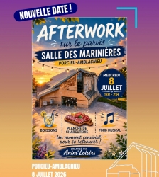 Afterwork d'Anim'loisirs &agrave; Porcieu-Amblagnieu