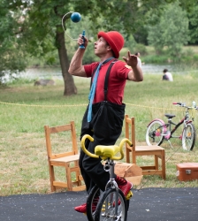 Spectacle de cirque-clown
