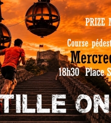 Bastille on fire