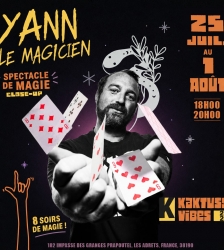 Yann le Magicien en close-up
