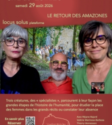 Spectacle dans la cit&eacute; de Quirieu : le retour des Amazones