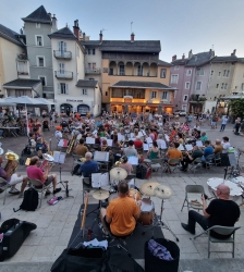Concert en plein air de l'Orchestre d'Harmonie Municipal de Chamb&eacute;ry