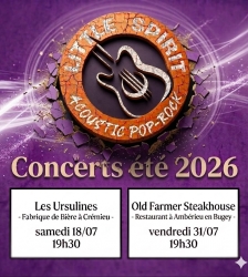 Concert des Ursulines : Little Spirit