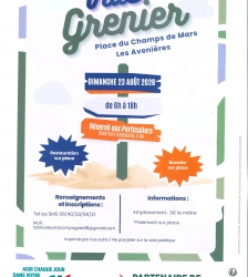 Vide-grenier de l'association La Bricole and Co aux Aveni&egrave;re Veyrins-Thuellin
