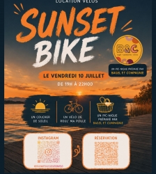 Sunset bike