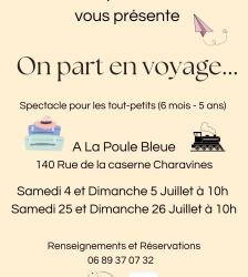 Spectacle : On part en voyage